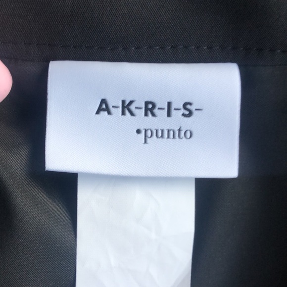 New AKRIS Punto Black Pencil Skirt - Picture 9 of 11
